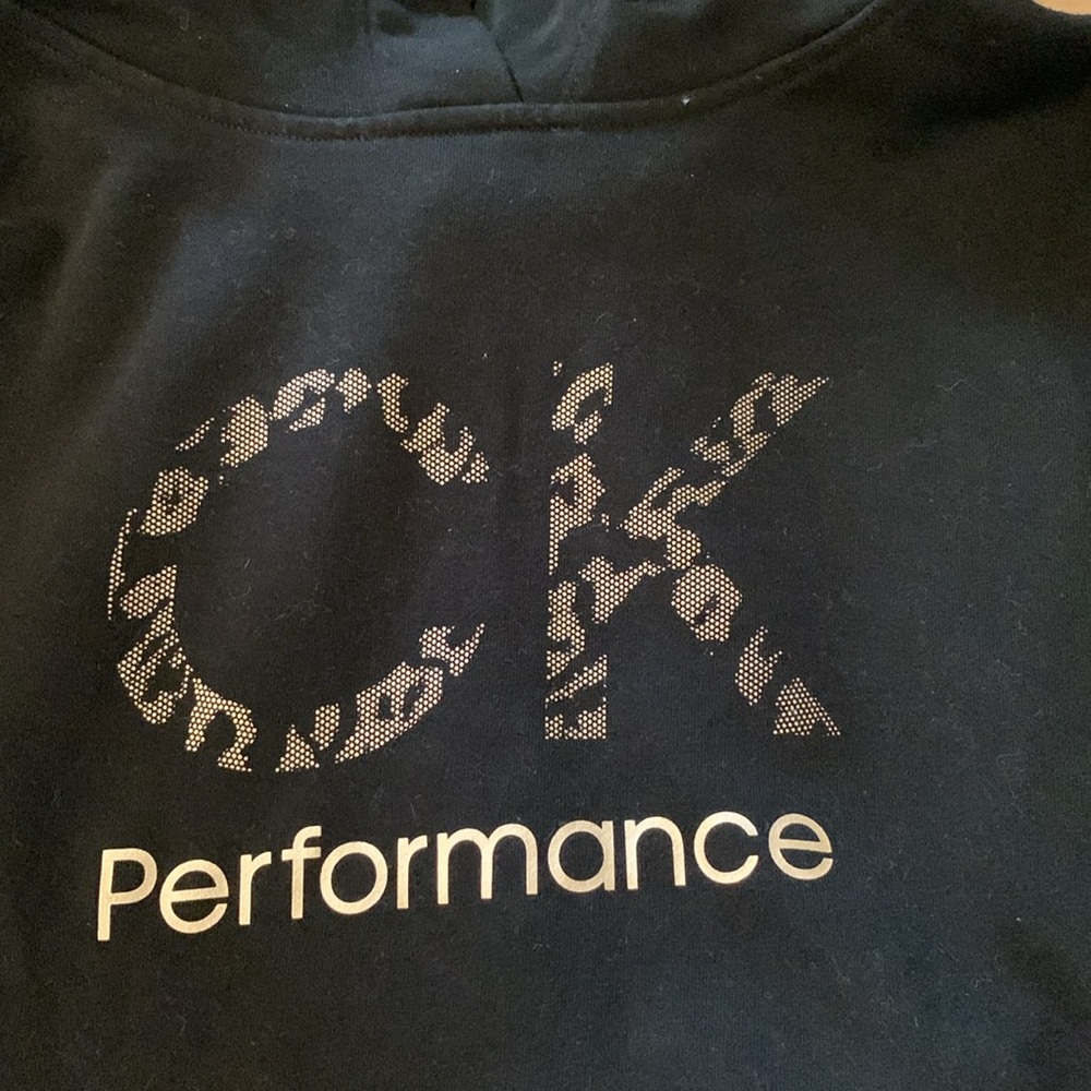 Calvin Klein Black Performance Sweatshirt Medium ladies EUC - Picture 2 of 4